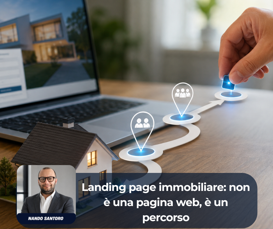 Landing page immobiliare: non è una pagina web, è un percorso